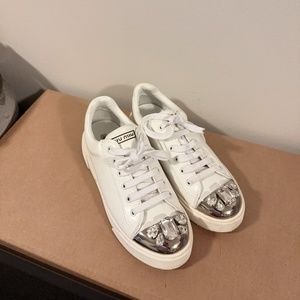 Miu Miu Rhinestones Sneakers